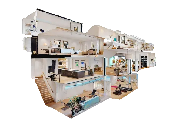3D Dollhouse View NYC Real Estate